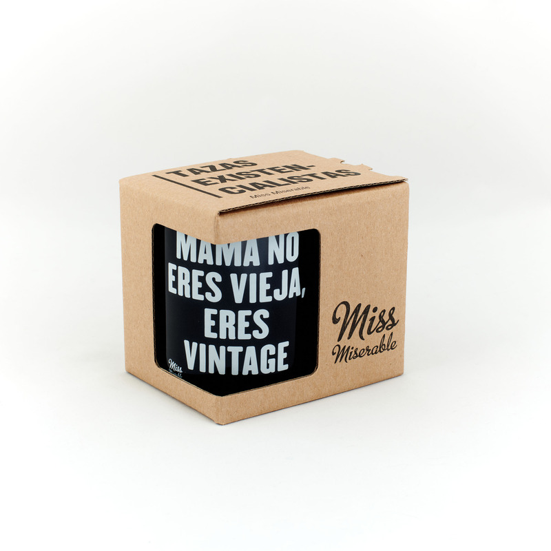 Taza Mamá no eres vieja, eres vintage