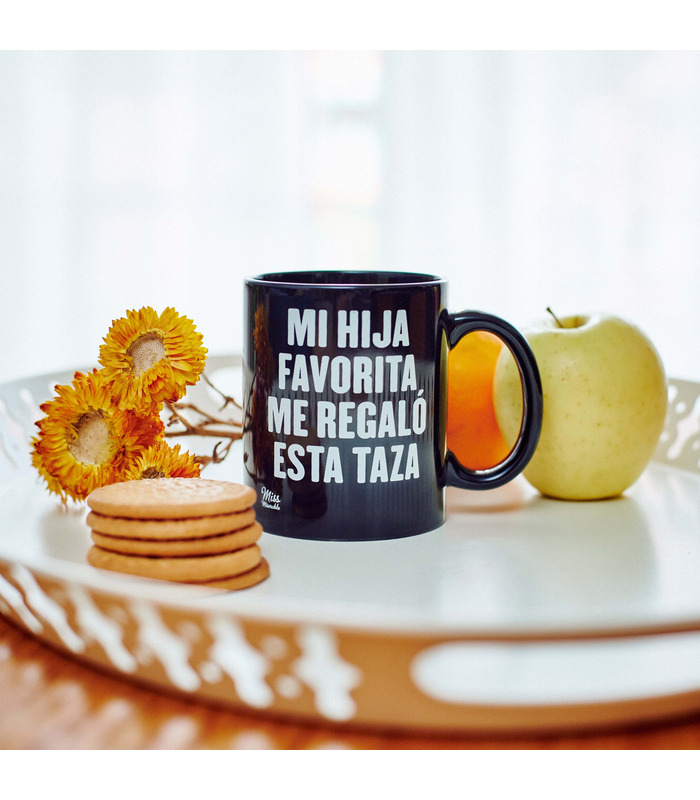 Taza Mi hija favorita me regaló esta taza