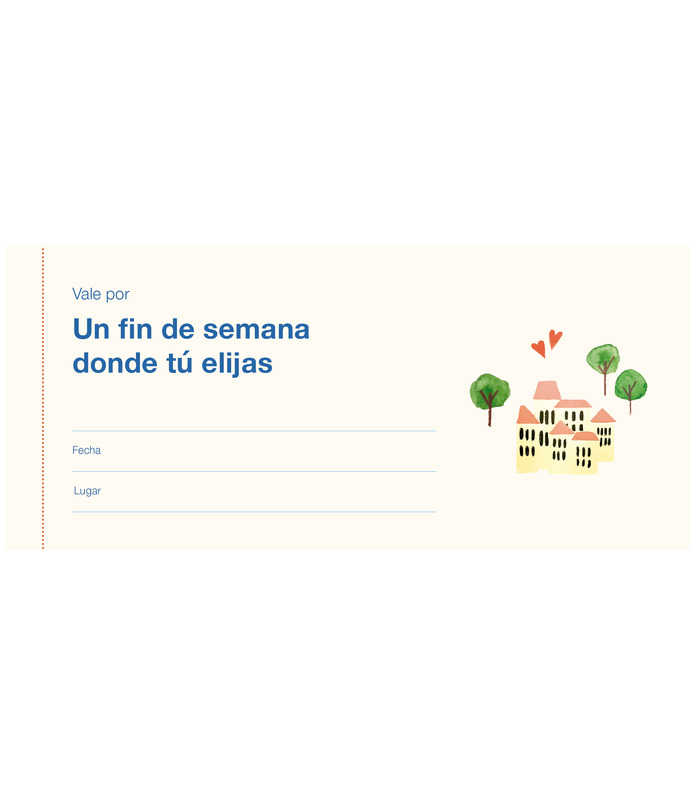 Talonario para parejas. 20 experiencias románticas