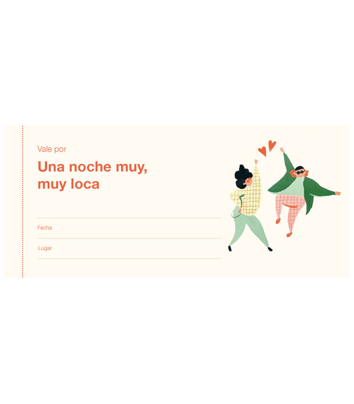 Talonario para parejas. 20 experiencias románticas