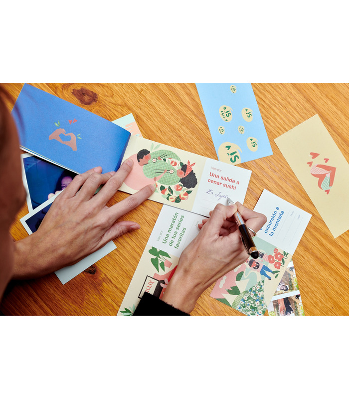 Talonario para parejas. 20 experiencias románticas