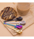 Cucharillas en forma de guitarra Coffee & Rock
