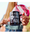 Taza con mensaje No puedo, tengo pádel