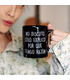 Taza con mensaje No discuto, solo explico por qué tengo razón