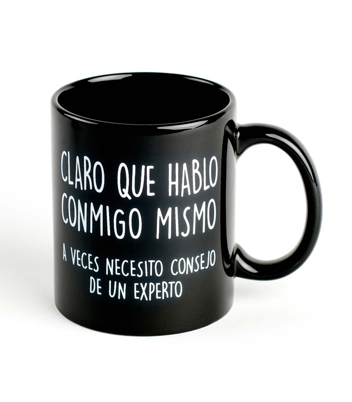Taza con mensaje Consejo de un experto