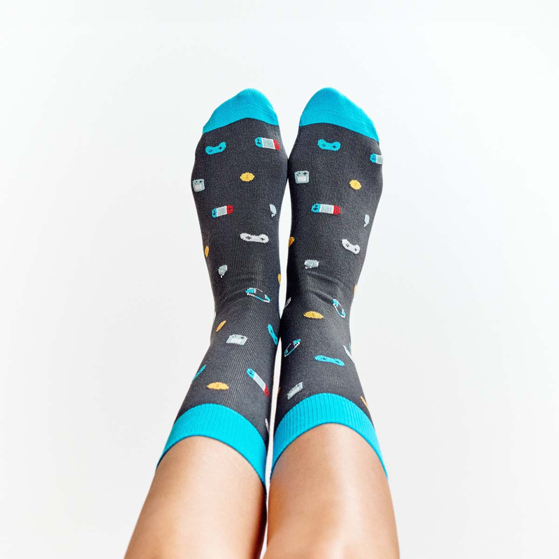 Calcetines No molestar, estoy jugando
