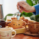Coffee Colors: juego de 4 tazas de café