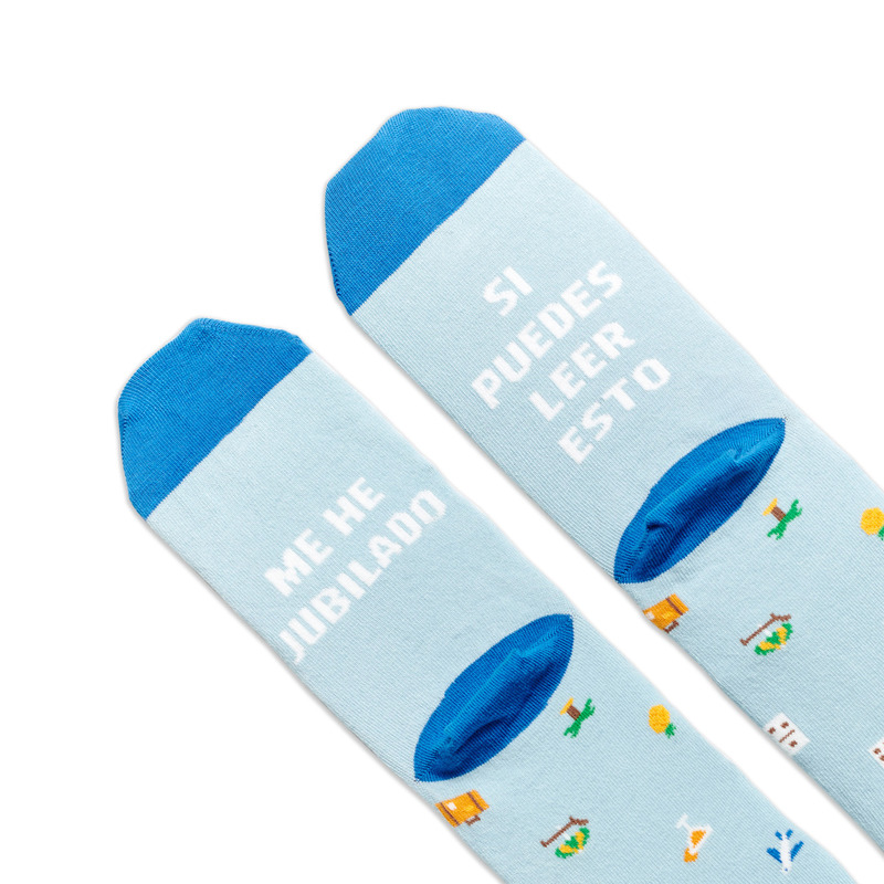 Calcetines Si puedes leer esto me he jubilado