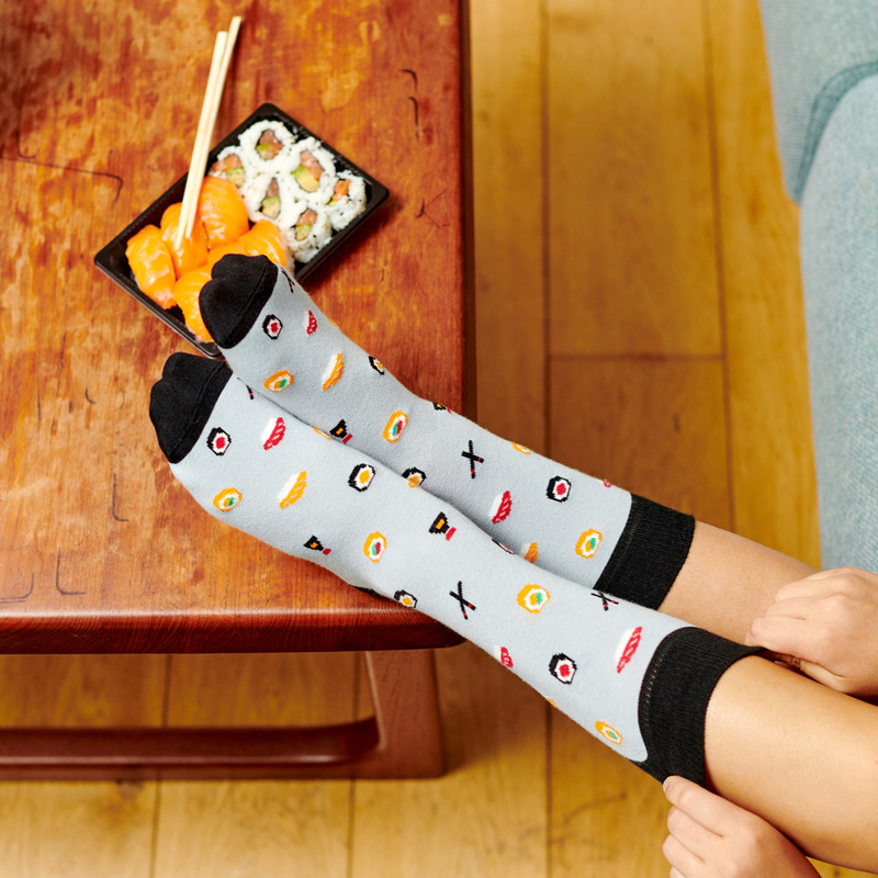 Calcetines Si puedes leer esto tráeme sushi