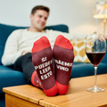 Calcetines Si puedes leer esto tráeme vino