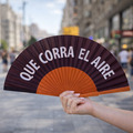Abanico con mensaje Que corra el aire