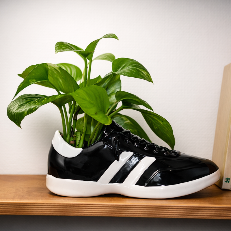 Maceta en forma de zapatilla Walking Plant