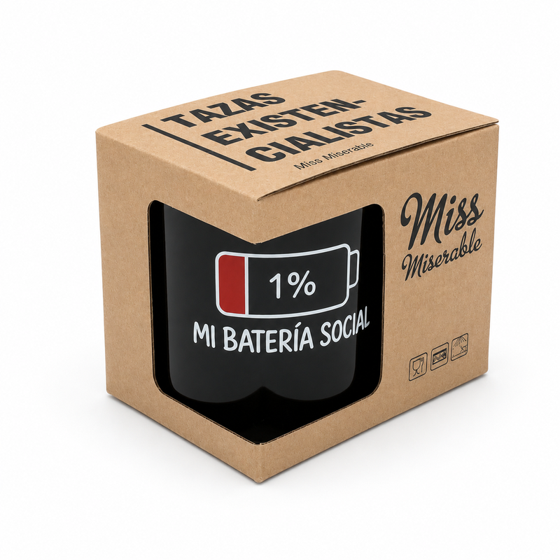 Taza Mi batería social