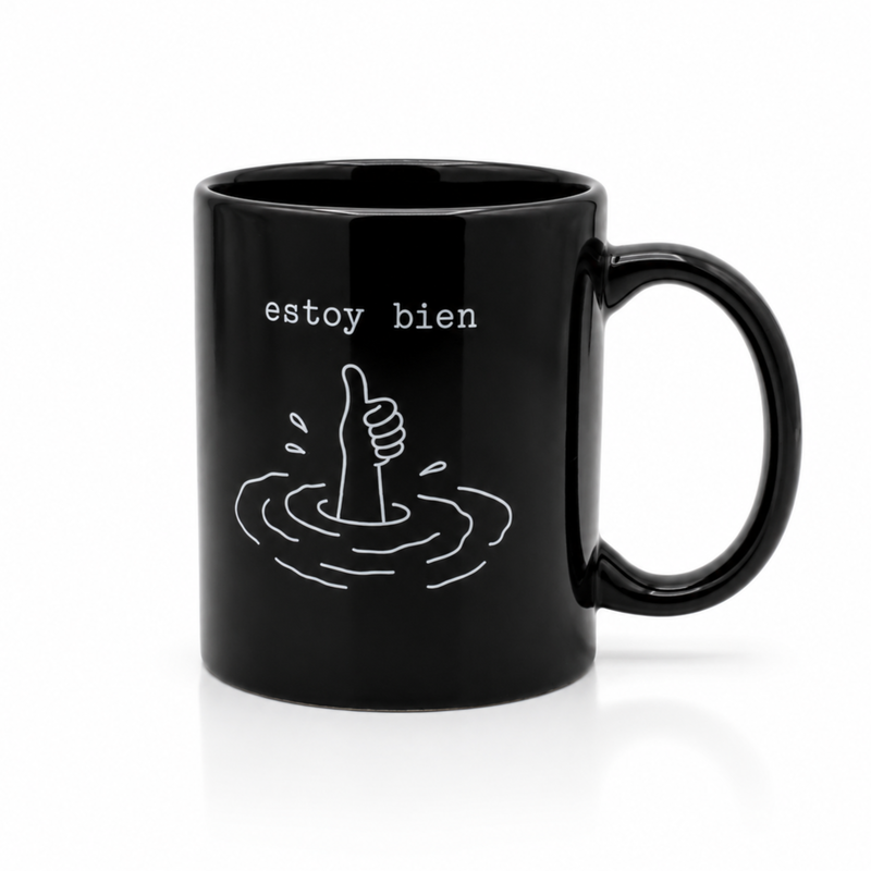 Taza con mensaje Estoy bien