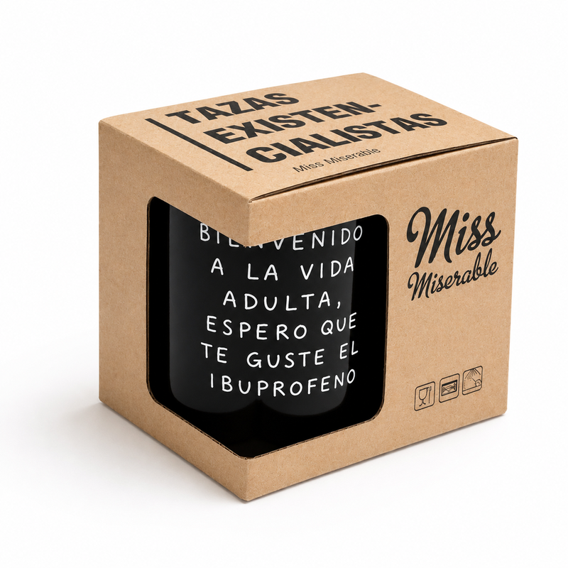 Taza Bienvenido a la vida adulta