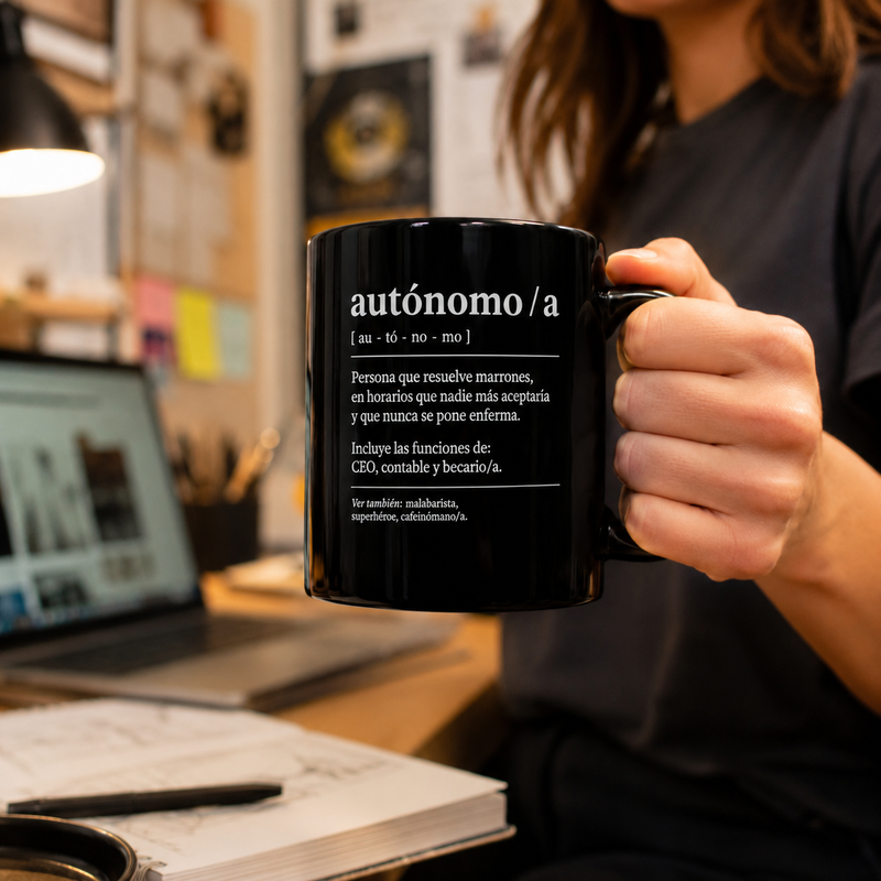 Taza autónomo/a