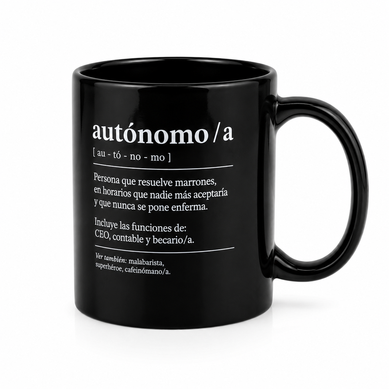 Taza autónomo/a
