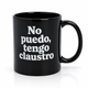 Taza No puedo, tengo claustro