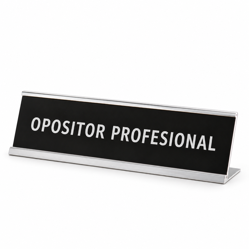 Placa de escritorio OPOSITOR PROFESIONAL