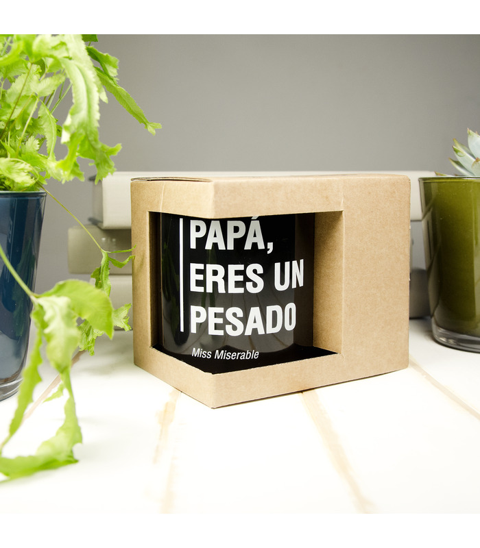 Embalada en una bonita caja de cartón natural