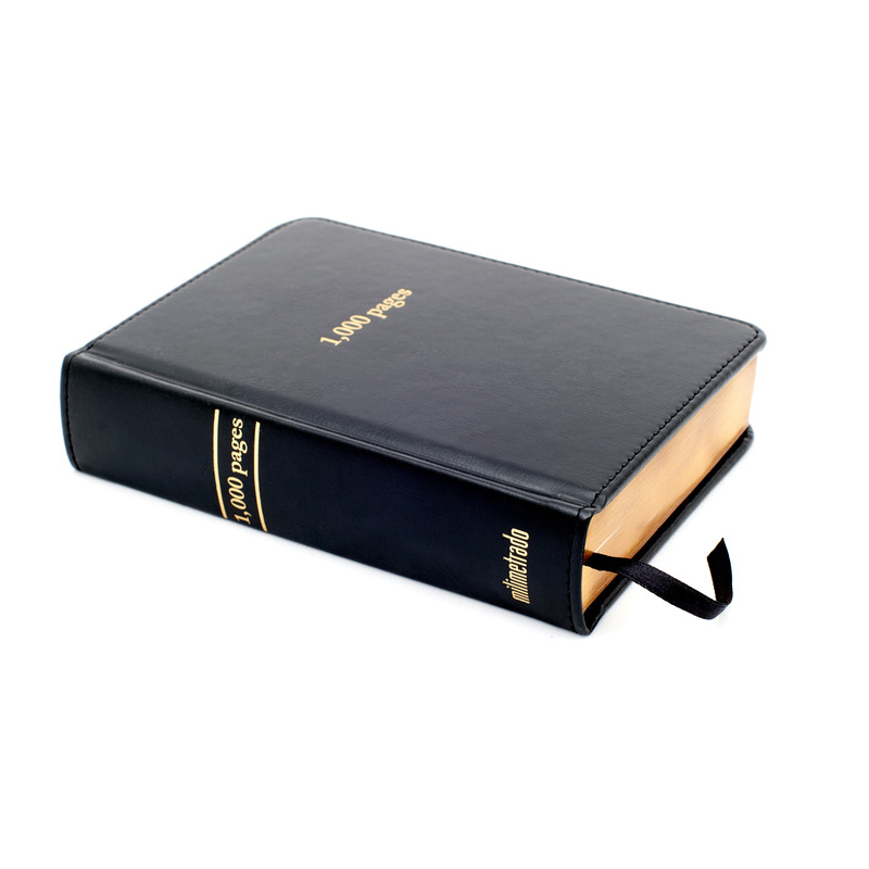 Cuaderno de 1000 páginas estilo vintage