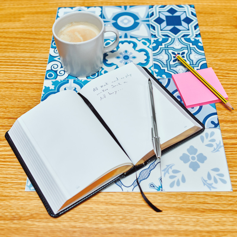 Cuaderno de 1000 páginas estilo vintage