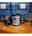 Taza con mensaje Si papá no puede arreglarlo