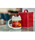 Tasse à thé en forme de chaton avec infuseur en forme de poisson