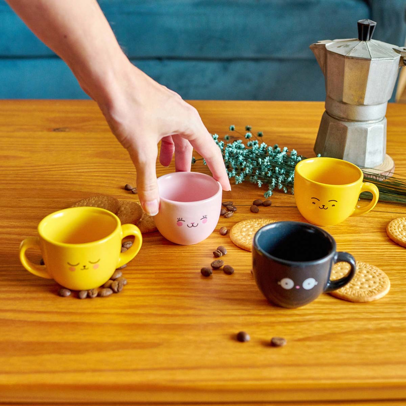 Cute espresso, set de tasses à café