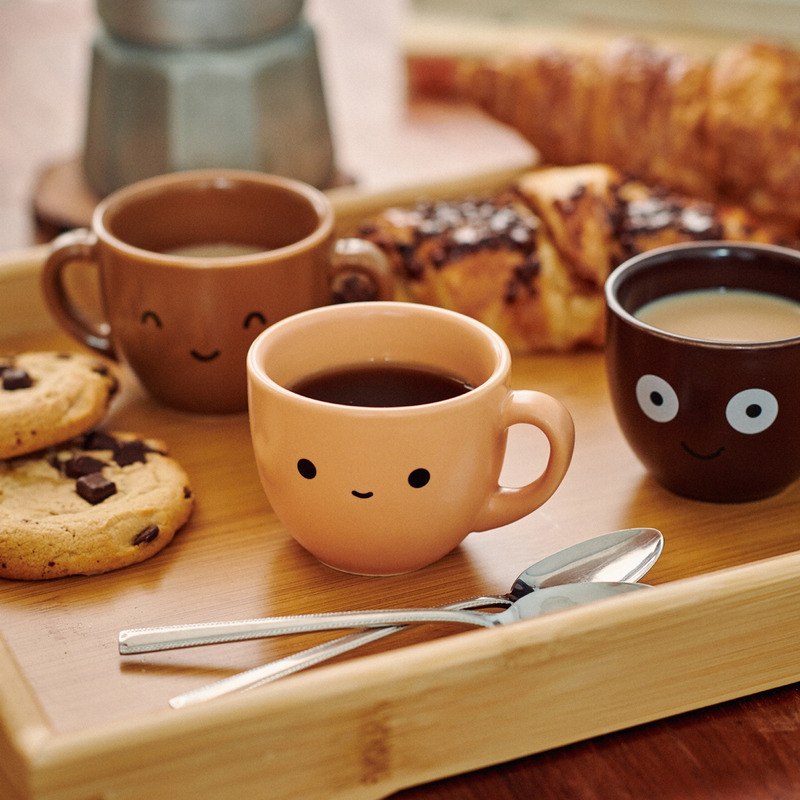 Coffee Colors : ensemble de 4 tasses à espresso