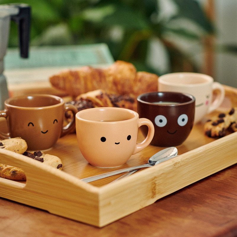 Coffee Colors : ensemble de 4 tasses à espresso