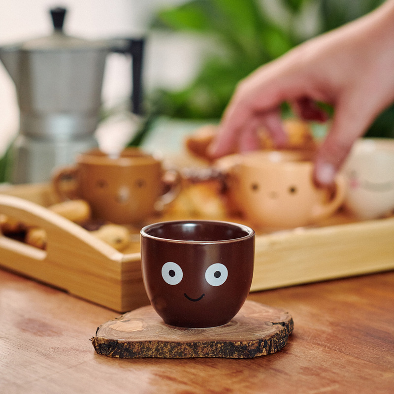 Coffee Colors : ensemble de 4 tasses à espresso