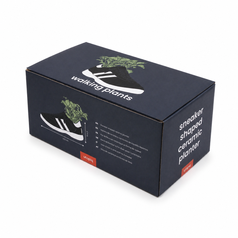 Walking Plant : pot de fleurs original en forme de basket