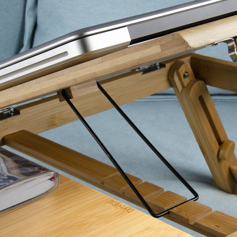 Bambita  la table-plateau pliante en bambou