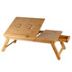 Bambita  la table-plateau pliante en bambou